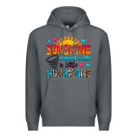 Rock sunshine mixed with a little hurricane Premium Hoodie - Zillion Design Studio