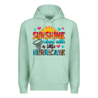 Seafoam sunshine mixed with a little hurricane Premium Hoodie - Zillion Design Studio