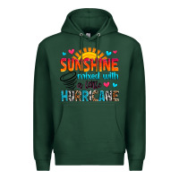 Sports Green sunshine mixed with a little hurricane Premium Hoodie - Zillion Design Studio
