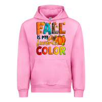 Fuchsia Pink fall is my favorite color Urban Hoodie - Zillion Design Studio