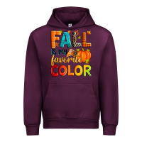 Mauve Wine fall is my favorite color Urban Hoodie - Zillion Design Studio