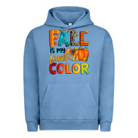 Pigment Pebble Blue fall is my favorite color Urban Hoodie - Zillion Design Studio