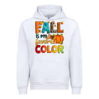 White fall is my favorite color Urban Hoodie - Zillion Design Studio