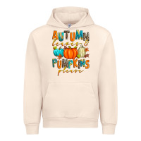 Sandshell autumn leaves and pumpkins please Urban Hoodie - Zillion Design Studio