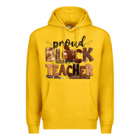 Lemon proud black teacher Premium Hoodie - Zillion Design Studio