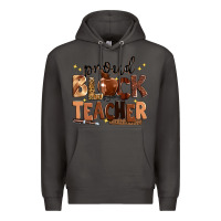 Smoke proud black teacher Premium Hoodie - Zillion Design Studio