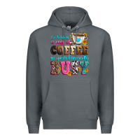 Rock i'm holding a cup of coffee so yeah i'm pretty bus Premium Hoodie - Zillion Design Studio