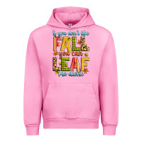 Fuchsia Pink if you don't like fall you can leaf me alone Urban Hoodie - Zillion Design Studio