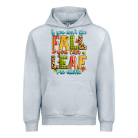 Heather Grey if you don't like fall you can leaf me alone Urban Hoodie - Zillion Design Studio