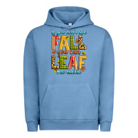 Pigment Pebble Blue if you don't like fall you can leaf me alone Urban Hoodie - Zillion Design Studio