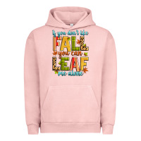 Pigment Salmon if you don't like fall you can leaf me alone Urban Hoodie - Zillion Design Studio