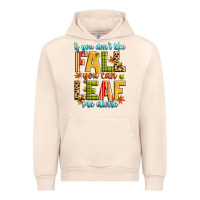 Sandshell if you don't like fall you can leaf me alone Urban Hoodie - Zillion Design Studio