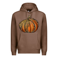 Chestnut leopard pumpkin Premium Hoodie - RanaPortraitStore