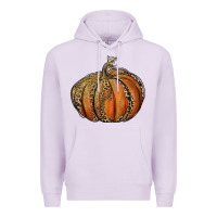 Lilac leopard pumpkin Premium Hoodie - RanaPortraitStore