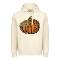 Sandshell leopard pumpkin Premium Hoodie - RanaPortraitStore