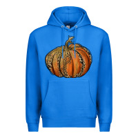 True Royal leopard pumpkin Premium Hoodie - RanaPortraitStore