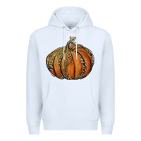 White leopard pumpkin Premium Hoodie - RanaPortraitStore