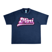 Navy Mini Leopard Urban Heavy Tee - RanaPortraitStore