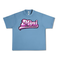 Pebble Blue Mini Leopard Urban Heavy Tee - RanaPortraitStore