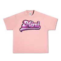 Salmon Mini Leopard Urban Heavy Tee - RanaPortraitStore