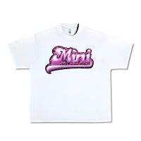 White Mini Leopard Urban Heavy Tee - RanaPortraitStore