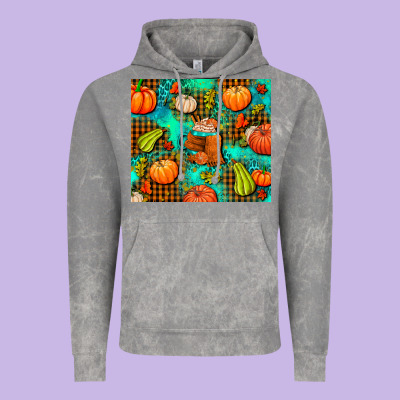 Pumpkin Spice And Pumpkin Vintage Hoodie Designed By Adodesignshop