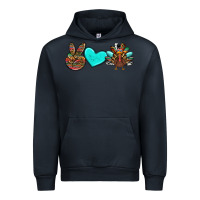 Navy peace love thanksgiving turkey Urban Hoodie - RanaPortraitStore