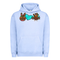 Pigment Grape Ice peace love thanksgiving turkey Urban Hoodie - RanaPortraitStore