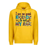 Lemon i see no good reason to act my age Premium Hoodie - Zillion Design Studio