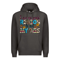 Smoke i see no good reason to act my age Premium Hoodie - Zillion Design Studio