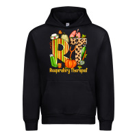 Black fall rt respiratory therapist Urban Hoodie - Zillion Design Studio