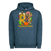 Pigment Midnight Navy fall rt respiratory therapist Urban Hoodie - Zillion Design Studio