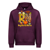 Mauve Wine fall rn registered nurse Urban Hoodie - Zillion Design Studio