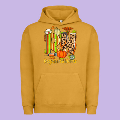 Fall Rn Registered Nurse Urban Hoodie Designed By Zillion Design Studio