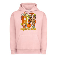 Pigment Salmon fall rn registered nurse Urban Hoodie - Zillion Design Studio
