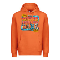 Carrot caution i really don't care Premium Hoodie - Zillion Design Studio