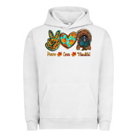 Pigment Lunar Rock peace love thankful Urban Hoodie - RanaPortraitStore