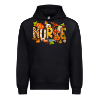 Black fall nurse Urban Hoodie - Zillion Design Studio