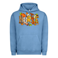 Pigment Pebble Blue fall nurse Urban Hoodie - Zillion Design Studio