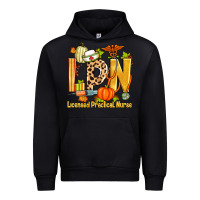 Black fall lpn licensed practical nurse Urban Hoodie - Zillion Design Studio