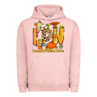 Pigment Salmon fall lpn licensed practical nurse Urban Hoodie - Zillion Design Studio