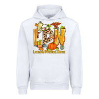 White fall lpn licensed practical nurse Urban Hoodie - Zillion Design Studio