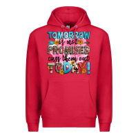 Cardinal tomorrow is not promised cuss them out today! Premium Hoodie - Zillion Design Studio
