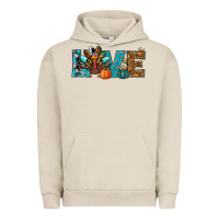 Pigment French Oak love thanksgivings turkey Urban Hoodie - RanaPortraitStore