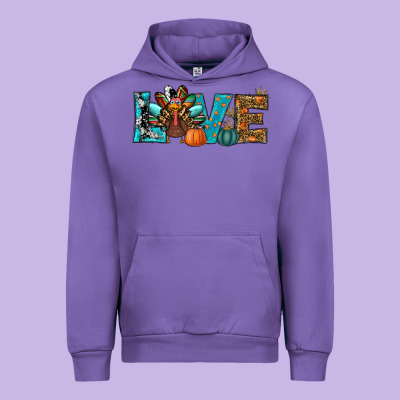 Love Thanksgivings Turkey Urban Hoodie Designed By Ranaportraitstore