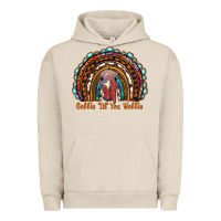 Pigment French Oak gobble till you wobble thanksgiving rainbow Urban Hoodie - RanaPortraitStore