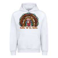 White gobble till you wobble thanksgiving rainbow Urban Hoodie - RanaPortraitStore