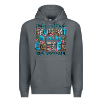 Rock today's attitude brought to you by coffee and sarc Premium Hoodie - Zillion Design Studio