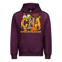 Mauve Wine fall cna certified nursing assistant Urban Hoodie - Zillion Design Studio