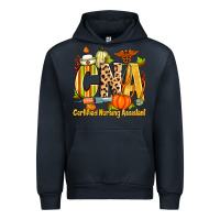 Navy fall cna certified nursing assistant Urban Hoodie - Zillion Design Studio